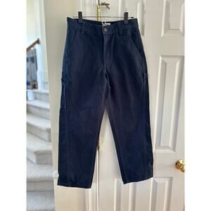 North Face Berkeley Navy Carpenter Painter Cotton Canvas Oil Repellent Pants